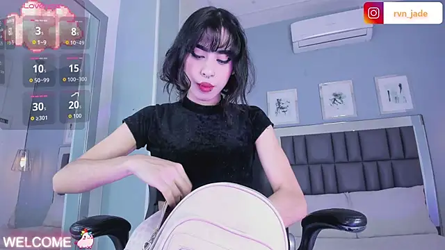 Raven jade  online show from 21, 10, 2025