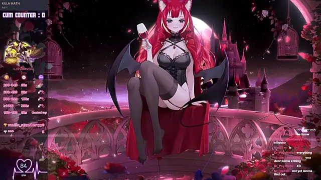 LewdKira VT online show from 28, 10, 2025