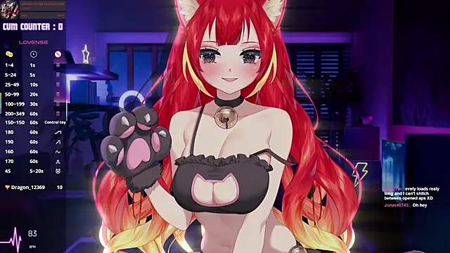 LewdKira VT online show from 10, 1, 2026