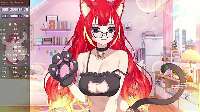 LewdKira VT online show from 3, 11, 2025