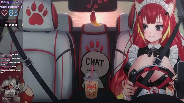 Snapshot of LewdKira_VT chatting on 9, 7, 2026 LewdKira VT online show from 9, 7, 2026