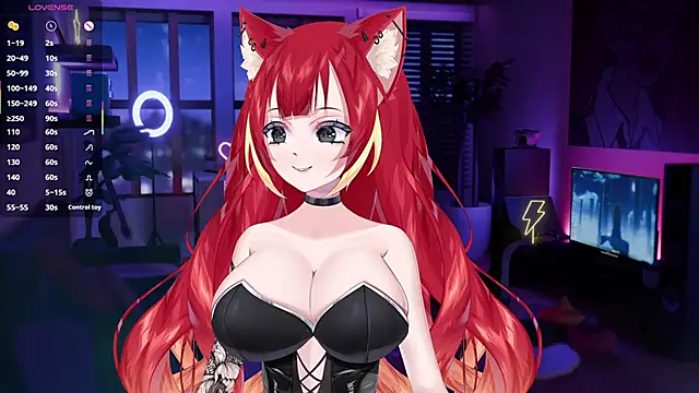 LewdKira VT online show from 1, 2, 2025