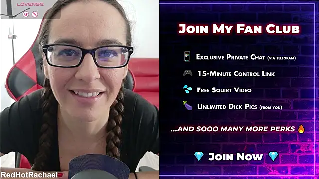 RedHotRachael online show from 5, 11, 2025