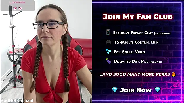 RedHotRachael online show from 6, 11, 2025