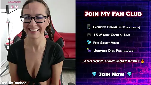 RedHotRachael online show from 26, 10, 2025