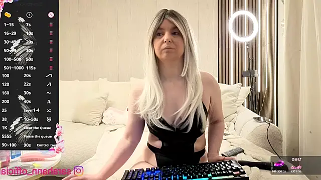 SarahAnnXXX online show from 11, 3, 2026