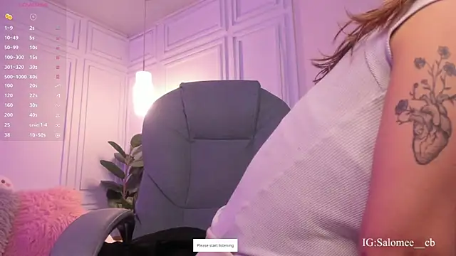 Snapshot of Salome__evans chatting on 6, 11, 2025 Salome evans online show from 6, 11, 2025