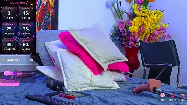 Eimy Adamss online show from 21, 2, 2025