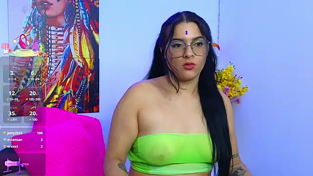 Eimy Adamss online show from 12, 3, 2025