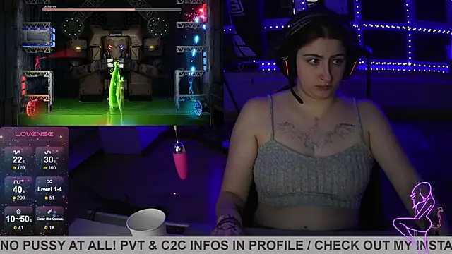 Gamergirl-Linela online show from 11, 3, 2025