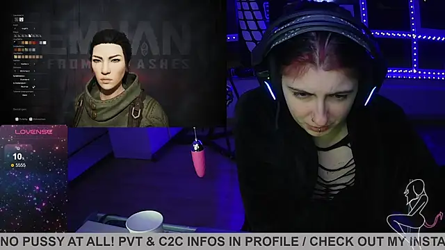 Gamergirl-Linela online show from 19, 3, 2025