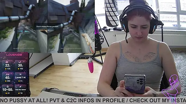 Gamergirl-Linela online show from 13, 3, 2025