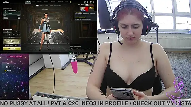 Gamergirl-Linela online show from 22, 3, 2025