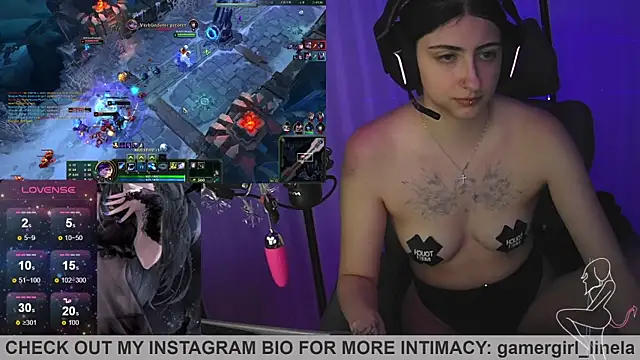 Gamergirl-Linela online show from 8, 1, 2026