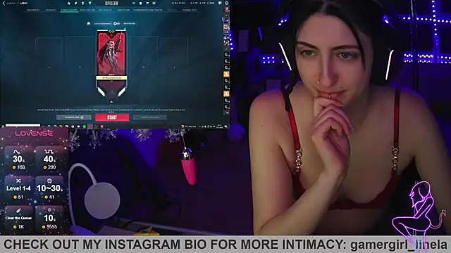 Gamergirl-Linela online show from 17, 11, 2025
