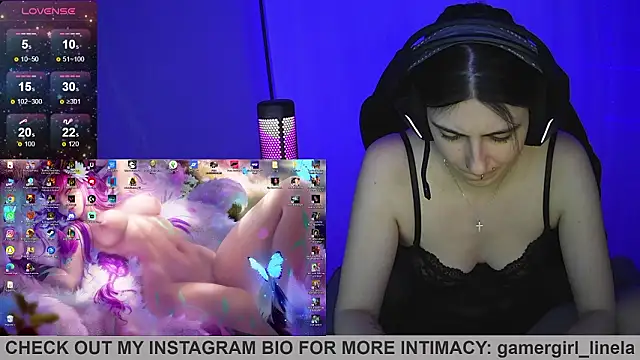 Gamergirl-Linela online show from 1, 2, 2026