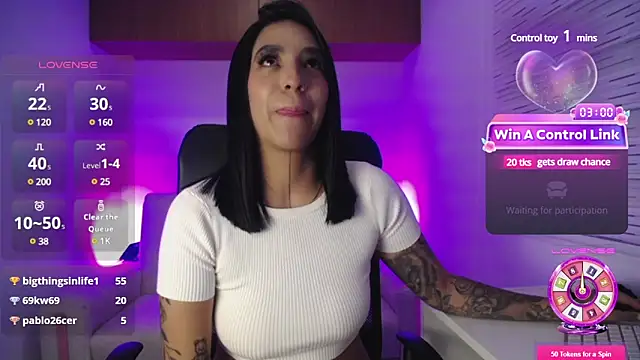 naiara angels online show from 25, 2, 2025