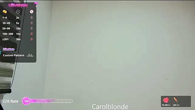 Snapshot of Carolblonde chatting on 7, 3, 2025 Carolblonde online show from 7, 3, 2025