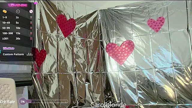 Snapshot of Carolblonde chatting on 28, 2, 2025 Carolblonde online show from 28, 2, 2025
