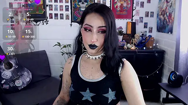 Nyx Blackmoon online show from 22, 2, 2025