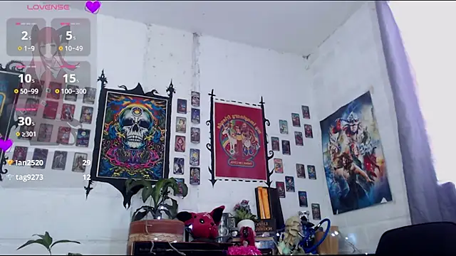 Nyx Blackmoon online show from 27, 2, 2025
