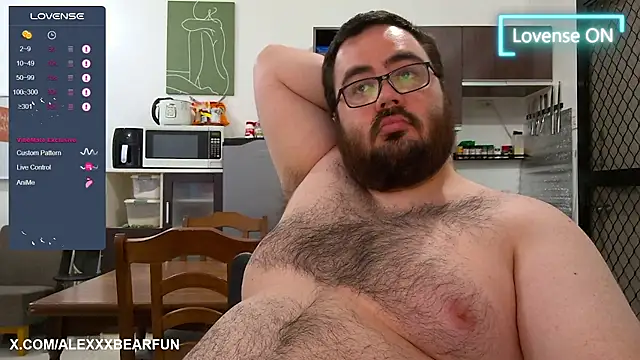 alexxxbear online show from 1, 3, 2025