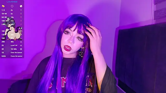 purplelilith3 online show from 4, 7, 2026
