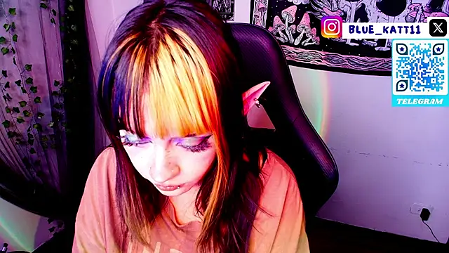 Snapshot of blue_katt chatting on 22, 7, 2026 blue katt online show from 22, 7, 2026
