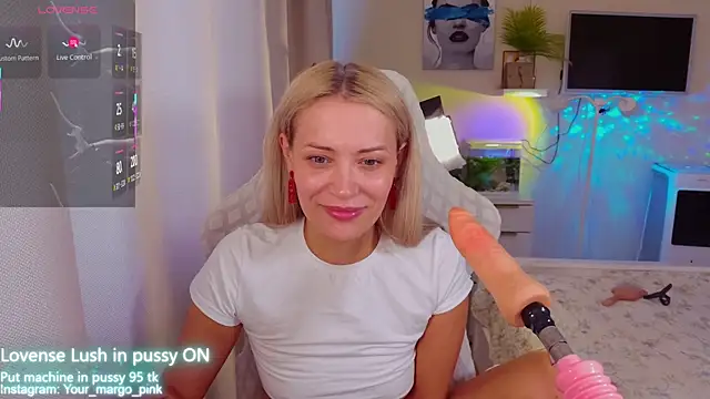 Snapshot of Margony chatting on 18, 7, 2026 Margony online show from 18, 7, 2026