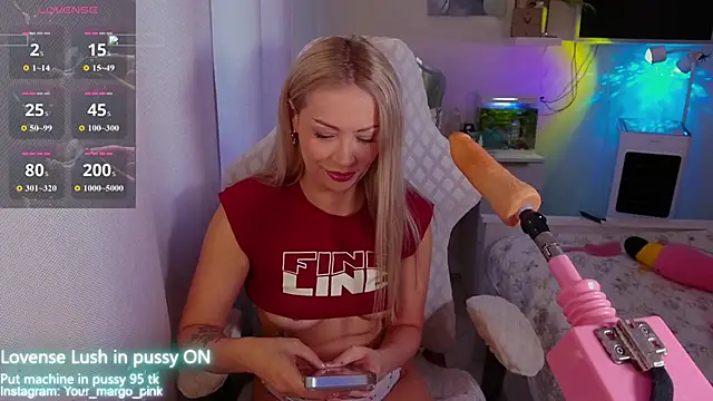 Snapshot of Margony chatting on 20, 6, 2026 Margony online show from 20, 6, 2026
