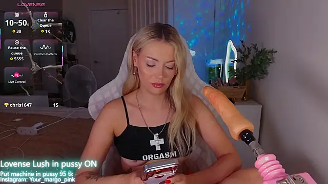 Snapshot of Margony chatting on 11, 6, 2026 Margony online show from 11, 6, 2026