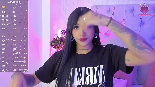 Snapshot of goth_tasha chatting on 9, 10, 2025 goth tasha online show from 9, 10, 2025