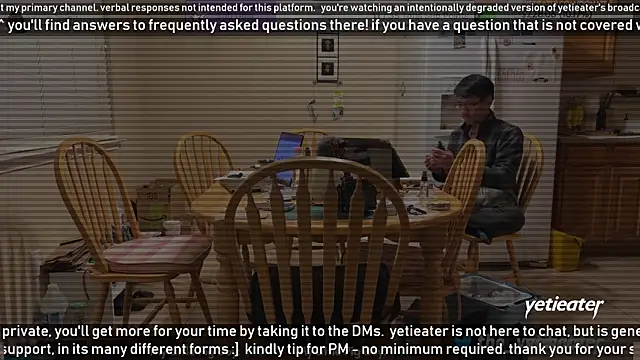 yetieater online show from 26, 1, 2025