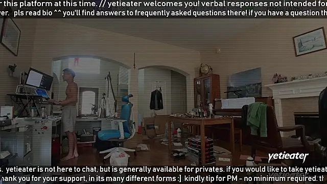 Snapshot of yetieater chatting on 9, 5, 2026 yetieater online show from 9, 5, 2026