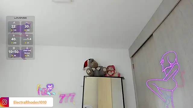 ElectraRhodes1 online show from 4, 2, 2026