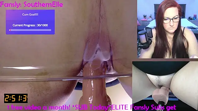 SouthernElle1 online show from 15, 6, 2026