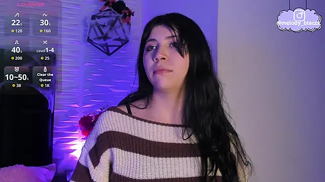 Melody Black  online show from 28, 10, 2025