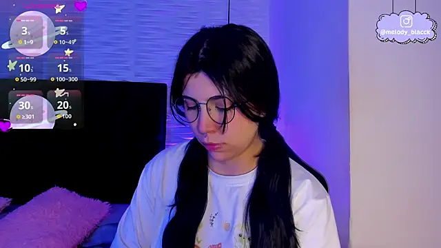 Melody Black  online show from 9, 1, 2026