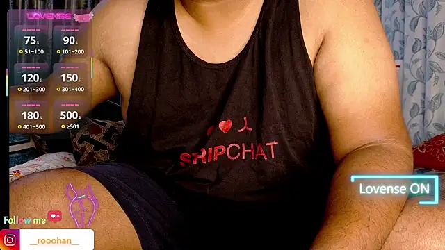 Naughty Rohan  online show from 23, 3, 2026