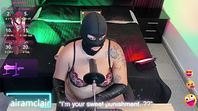 Snapshot of airamclair chatting on 19, 11, 2025 airamclair online show from 19, 11, 2025