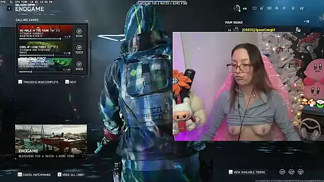 SpaceCowWhore online show from 17, 12, 2025