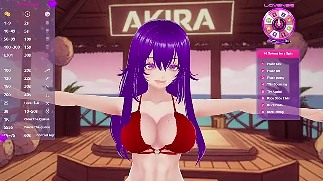 AkiraVixent online show from 6, 1, 2026