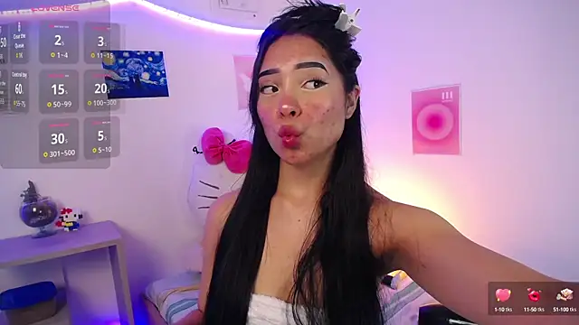 Emilybutterfly1 online show from 18, 9, 2025
