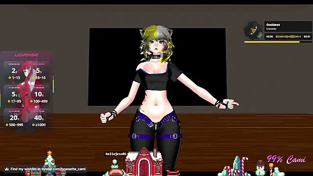 Bowsette Cami online show from 23, 11, 2025