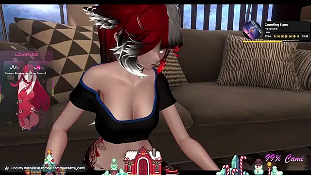 Bowsette Cami online show from 24, 11, 2025