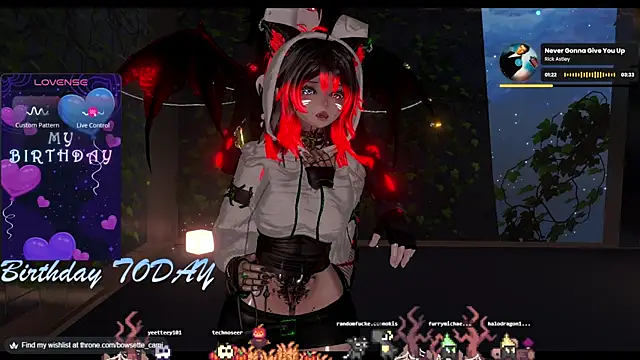 Bowsette Cami online show from 25, 10, 2025