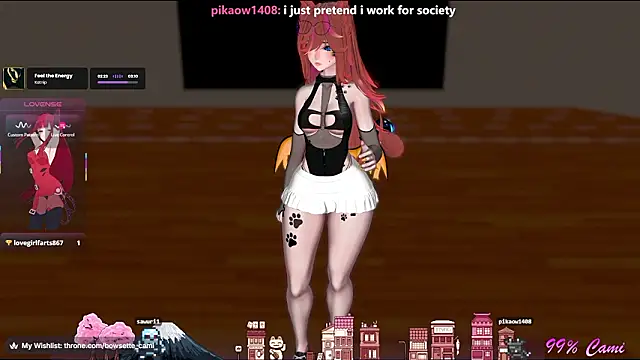 Bowsette Cami online show from 4, 2, 2026