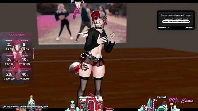 Bowsette Cami online show from 2, 12, 2025