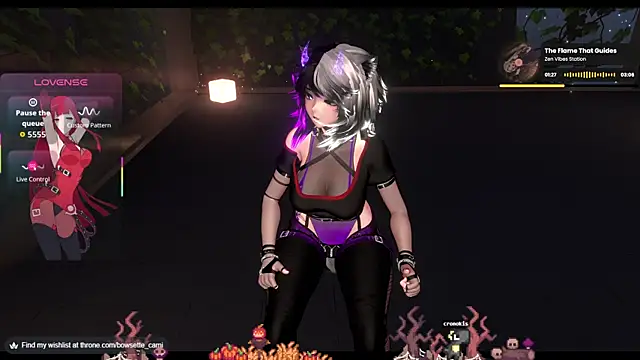 Bowsette Cami online show from 3, 11, 2025