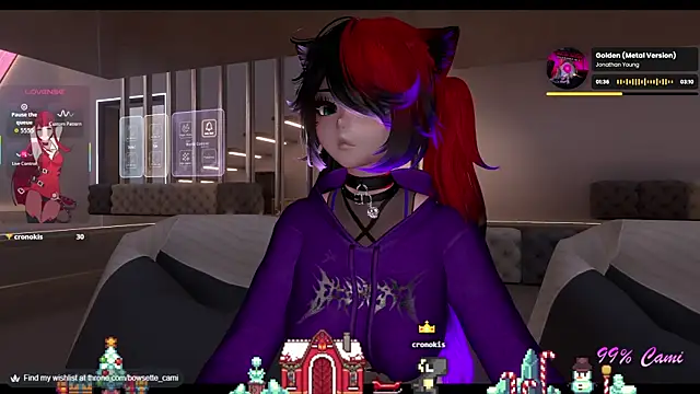 Bowsette Cami online show from 15, 11, 2025